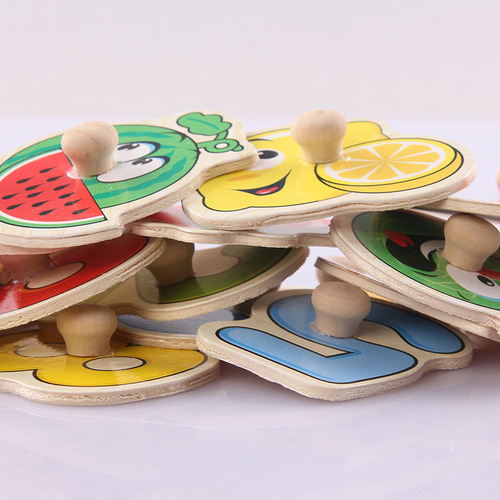 Wood Products Children's Wooden Numbers, Letters, Animals, Traffic Learning Cognition Puzzles, Scratching Board Toys, Street Stalls Source