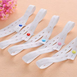 Baby simple diaper band baby diaper strap adjustable elastic band diaper buckle fixing band diaper elastic