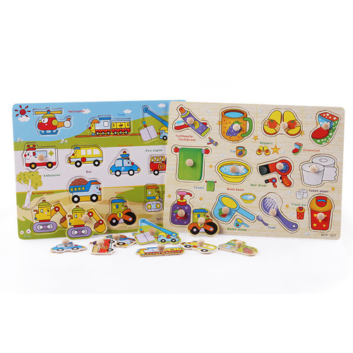 Wood Products Children's Wooden Numbers, Letters, Animals, Traffic Learning Cognition Puzzles, Scratching Board Toys, Street Stalls Source