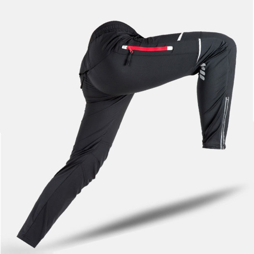 Outdoor casual mountaineering quick-drying pants men's slim thin summer hiking and fishing elastic quick-drying sports cycling trousers