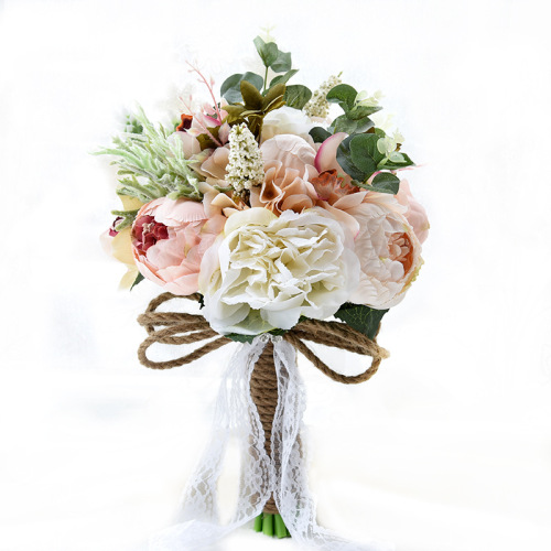 Simulated flower wedding gifts European and American outdoor style bride's bouquet for Halloween and Christmas