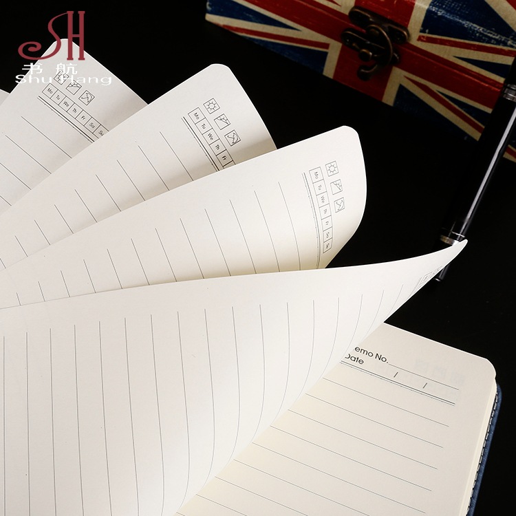 Cuaderno de negocios A5 personalizado con logotipo, planificador de oficina, piel sintética, regalo publicitario corporativo, juego de cuadernos