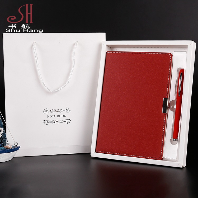 Cuaderno de negocios A5 personalizado con logotipo, planificador de oficina, piel sintética, regalo publicitario corporativo, juego de cuadernos