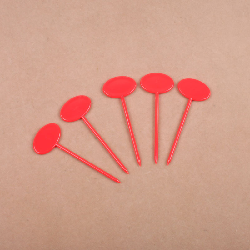 厂家定 制彩色塑料甜品点心叉子 50个装一次性水果叉 蛋糕叉