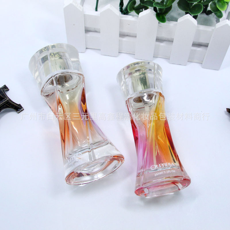 30ML 50ml小蛮腰香水瓶 沙林盖 喷涂香水瓶 香水瓶 香水瓶盖