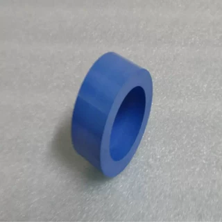 加工定制蓝色工业用氧化锆陶瓷环 陶瓷棒 氧化锆结构陶瓷件