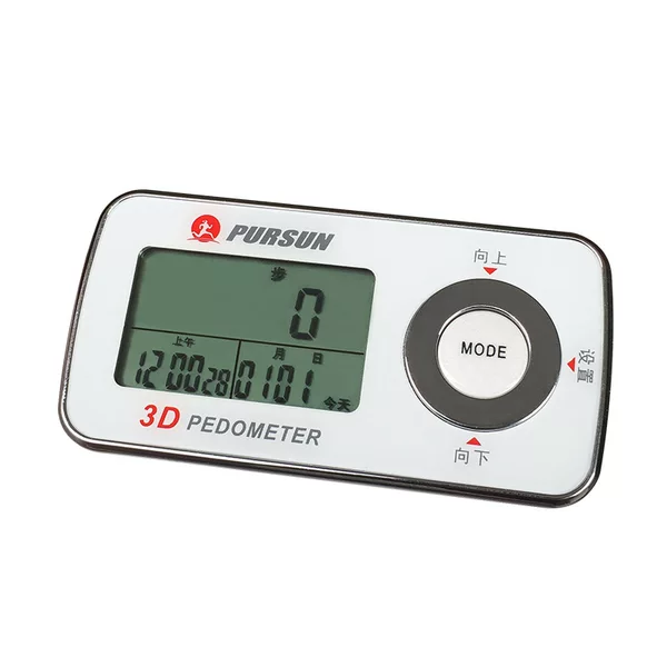 Production of 3D sensor pedometer manufacturers with backlight with back clip business gifts can do LOGO