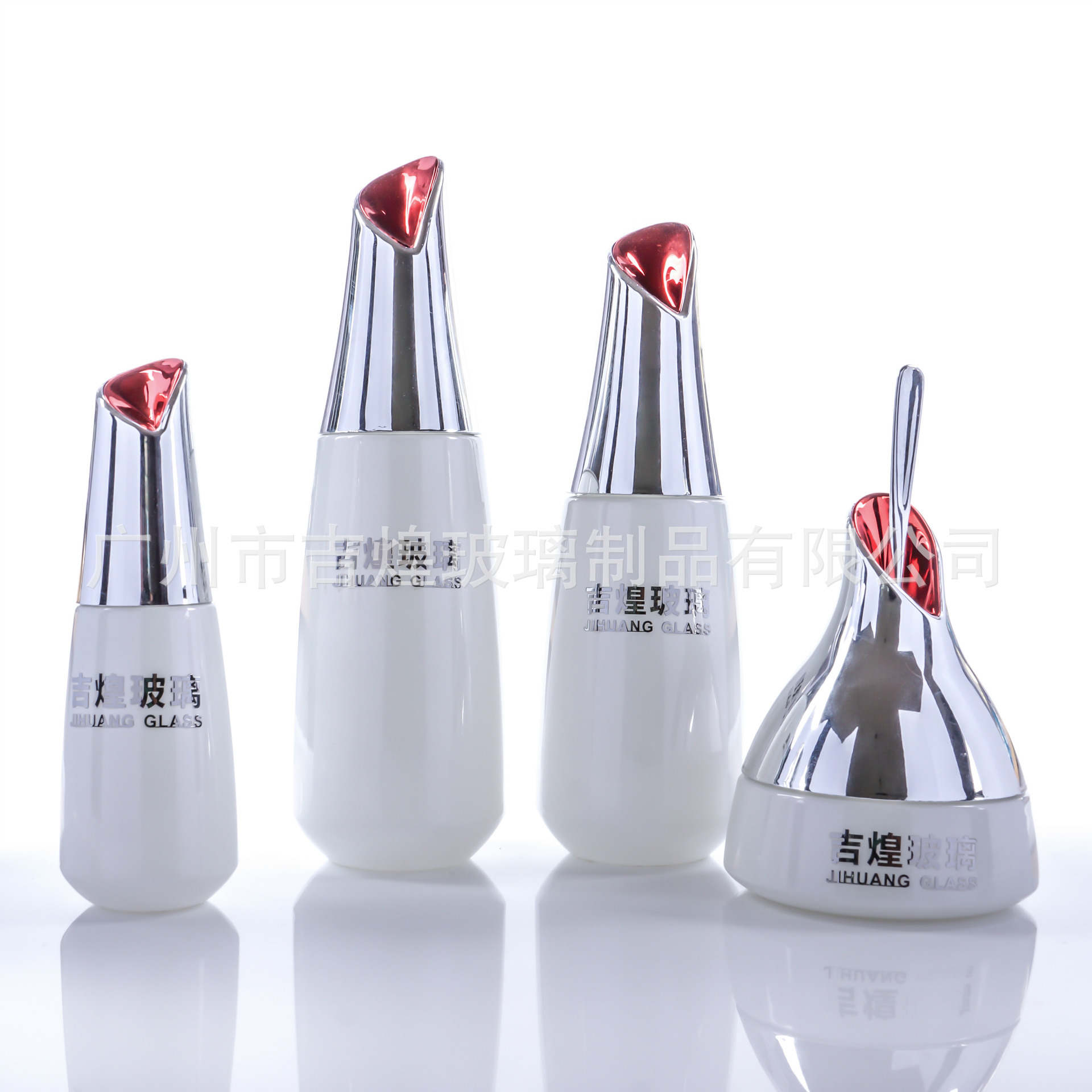 供应化妆品包材 玻璃瓶 玻璃制品 型号JH1003