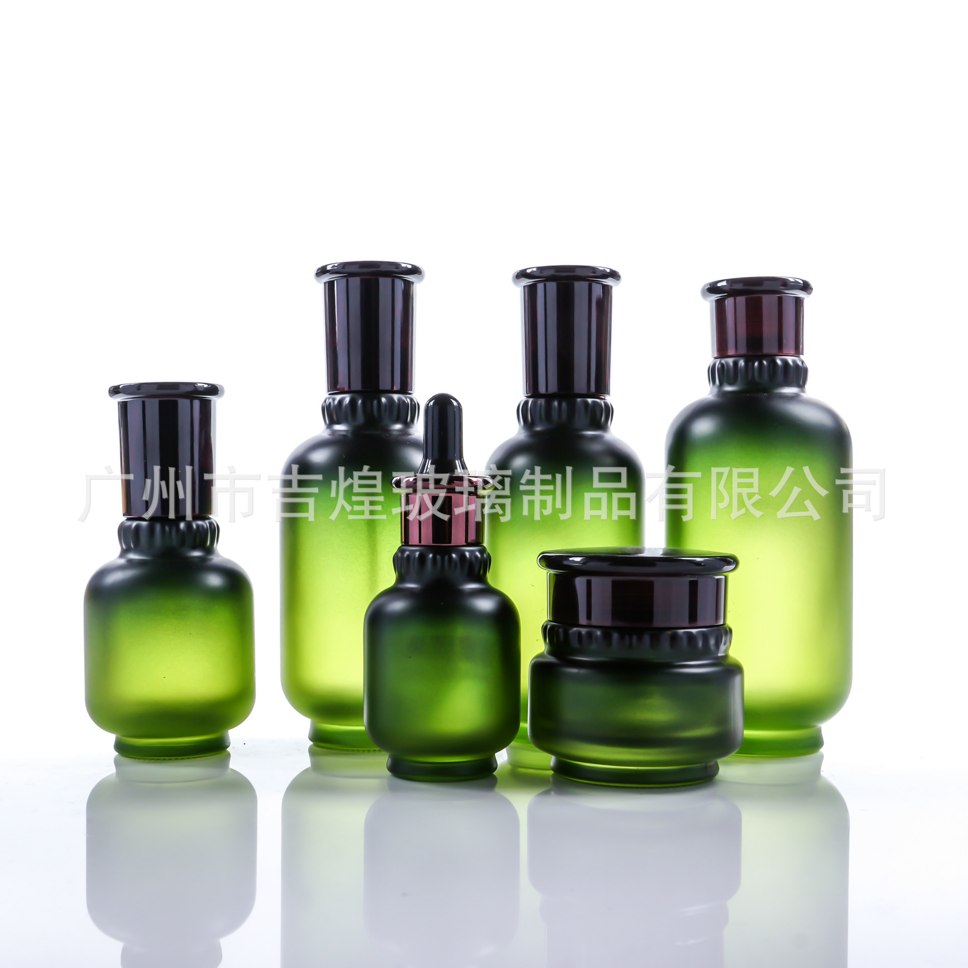 供应化妆品包材 玻璃瓶 玻璃制品 型号JH1086