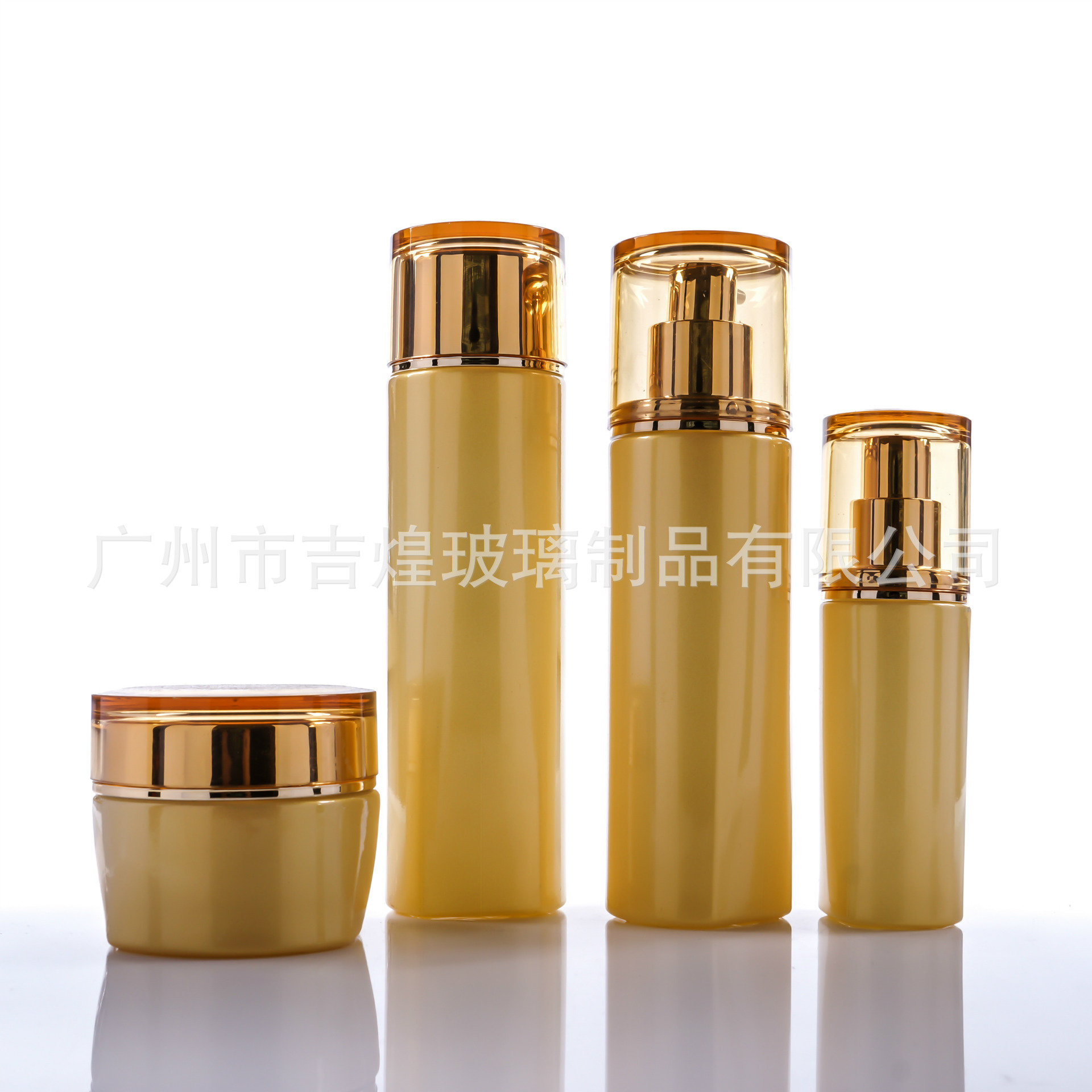 供应化妆品包材 玻璃瓶 玻璃制品 水乳霜分装瓶 型号JH1163