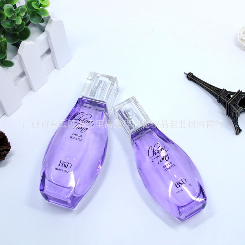 玻璃香水瓶30ML 50ml 喷雾香水瓶 整套香水瓶 香水瓶 沙林盖