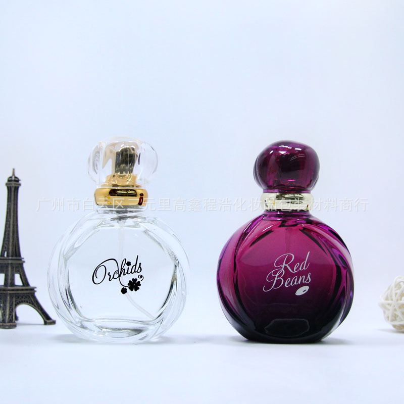 30ML香水瓶 沙林盖 喷涂玻璃喷雾瓶