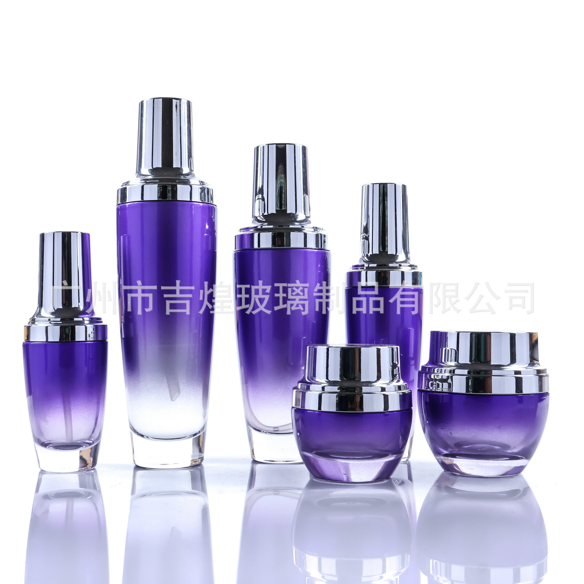 现货供应 化妆品包材 玻璃瓶 玻璃制品 小黑瓶 护肤品瓶JH1326