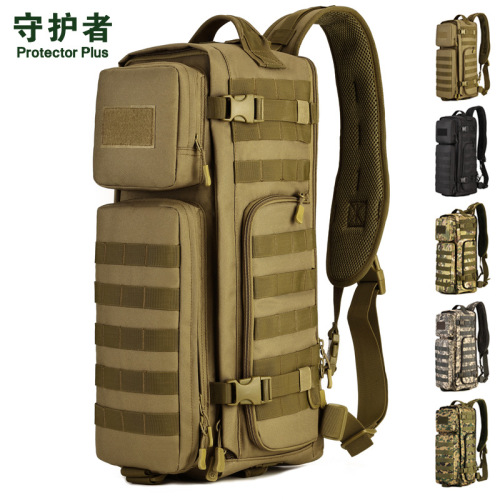 X213-Large shoulder airborne bag, tactical outdoor bag, multi-purpose mountaineering backpack, assault bag, Transformers chest bag