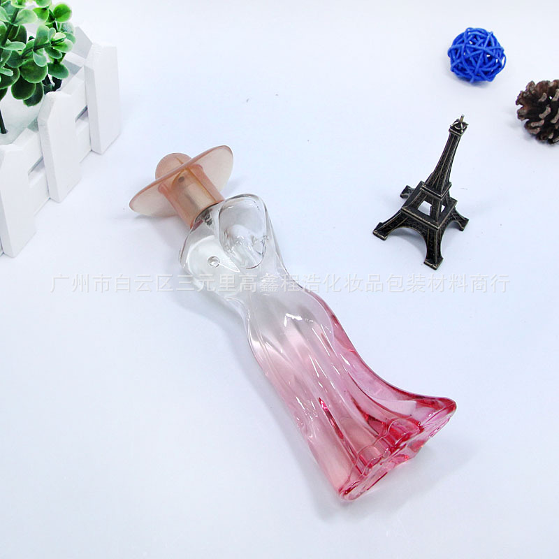 实力专业香水瓶配套厂家供应50ML女人身香水瓶 喷涂瓶 香水瓶