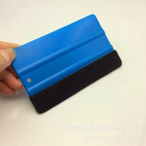 Инструмент для автомобильной пленки скребок с тканевой шерстяной пастой, мягкая рекламная фото, Взрывозащищенная пленка, скребок для изменения цвета кузова