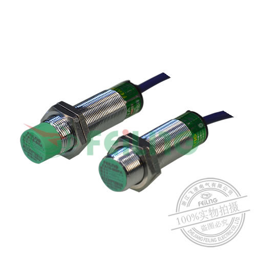 浙江飞凌 /FA18-8LA/电感式接近开关/ 金属圆柱形接近开关 带螺帽