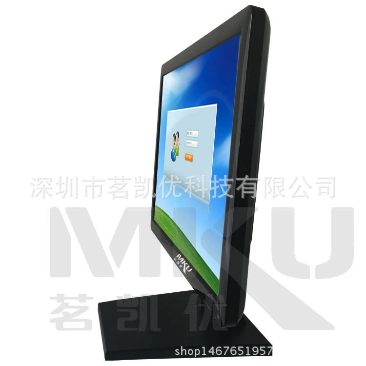 22-дюймовый LCD сенсорный дисплей VGA DVI USB, резистивный/инфракрасный сенсорный экран