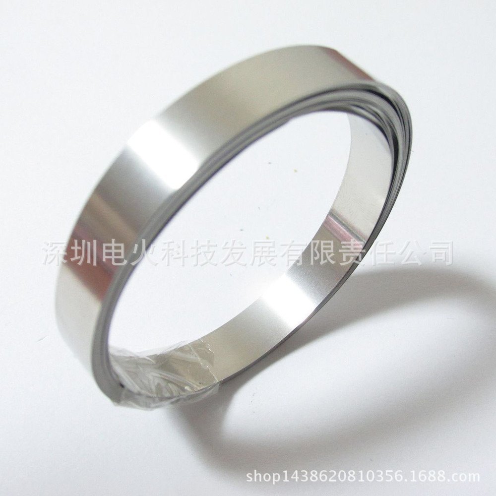 0.2*8mm纯镍锂电池焊接镍片电池连接片18650 26650电池焊接镍片