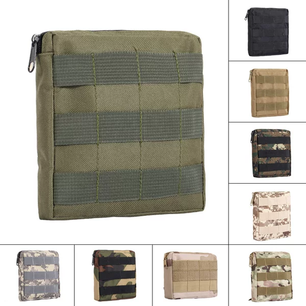Factory Wholesale Tactical Molle Outdoor Tactical Accessories Bag Military Fan Waist Bag Large Miscellaneous Bag Belt Bag