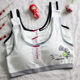 Young Adolescent Cute Cartoon Sleeping Cat Printed Bra No Steel Ring Student Vest Cotton Underwear Tube Top