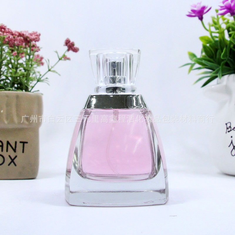 50ML秤砣香水瓶 厚底香水瓶 宝塔香水瓶 高档卡口香水瓶