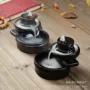 倒流陶瓷居家石磨香炉