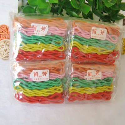 Medium Liufang rubber band Black Saç üçün rezinlər - 6cm-color-a-pack-of-200-root