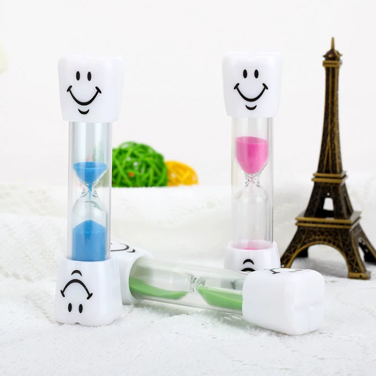 Plastic toy, hourglass, timer, wholesale, Birthday gift
