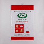 40KG配合饲料包装袋 彩印淋膜带 生物饲料彩印袋 彩印淋膜蛇皮袋