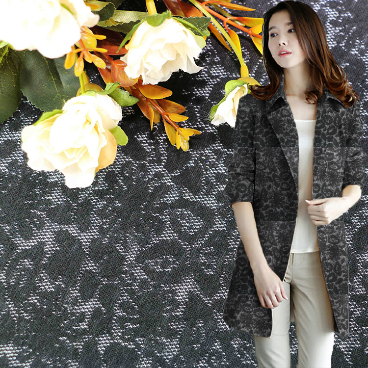 厂家直销 针织提花色织布 YH0258时尚女装家纺箱包鞋子面料