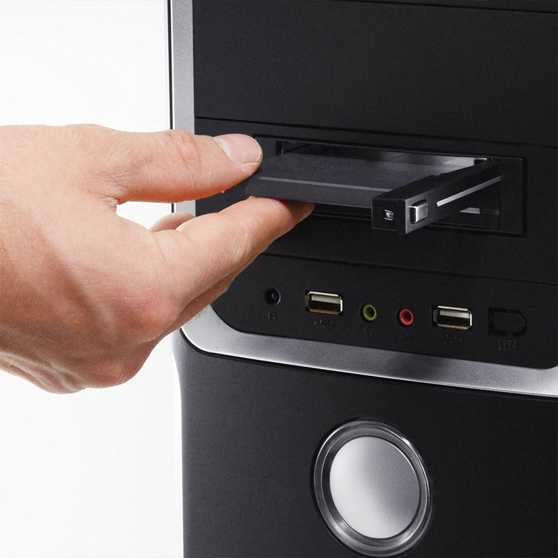 Seatay shuolitai de doble capa de 2,5 pulgadas disco suave caja de disco duro rack de extracción rack de disco duro caja de disco duro rack