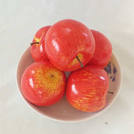 仿真水果批发 轻果 厂家直销 红苹果 青苹果 道具模型装饰工艺品