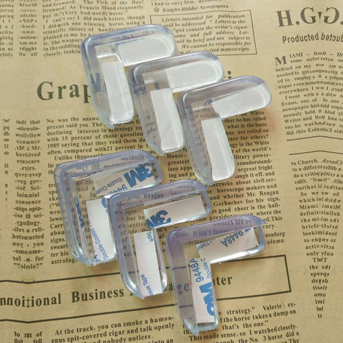 Dudu Bear Children's Safety Products Transparent Anti-collision Corner Baby Safety Right Angle Thickened Table Corner Anti-collision Corner