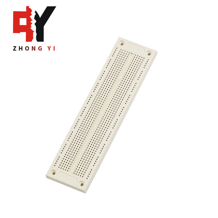 700孔白色面包板 无焊线路实验板 SYB-120 尺寸17.6*4.6cm