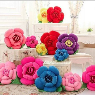 (Wholesale), plush toy, pillow for St. Valentine's Day, roses, for beloved