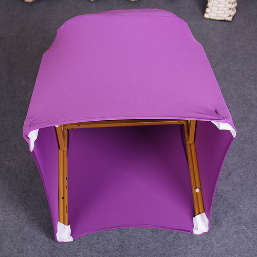 Manufacturer wholesale wedding hotel banquet hotel chair cover elastic white all-inclusive chair cover stool chair cushion thickened