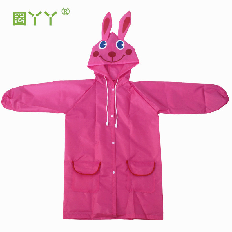 Wholesale student infant cartoon boys and girls Korean children raincoat printable LOGO printing