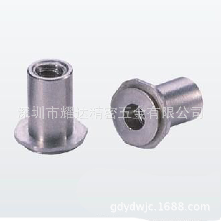 批发埋头螺柱CSS-632-12钣金全牙接地螺杆M3M4M5M6M8六角螺丝