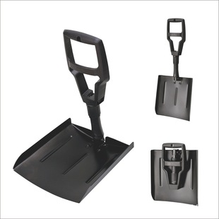 Manufacturer's aluminum alloy car self-driving foldable snow shovel new best-selling