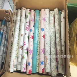2米自粘纸质墙纸 防潮抽屉垫纸 印花防水柜子桌面贴纸