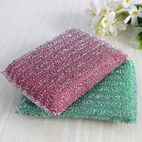Scrubbing King single piece dishwashing sponge scouring pad kitchen cleaning sponge block dishwashing rag