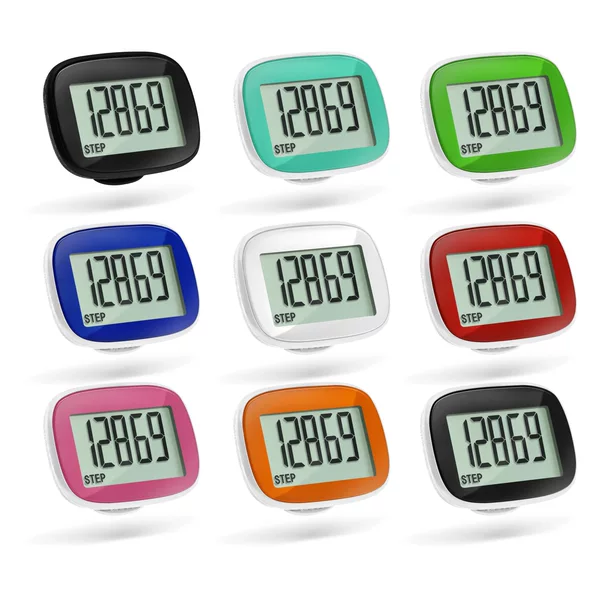Factory Direct supply multifunctional pedometer calorie steps walking kilometers time display 2D hammer pedometer