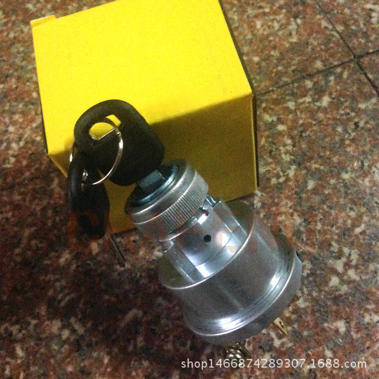 挖掘机配件 适用于卡特200B点火开关 卡特5五线点火开关电门锁