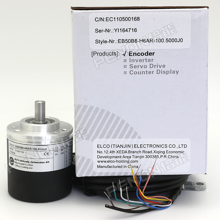 供应原装EB50B8-H6AR-100.5000J0宜科旋转增量式编码器
