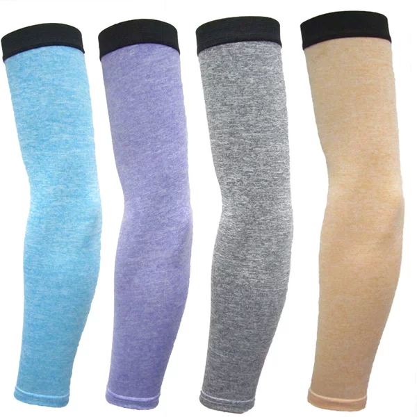 Outdoor Sports Sleeve Cycling Sleeve Bicycle Driving Golf Solid Color Long Arm Sleeve Women