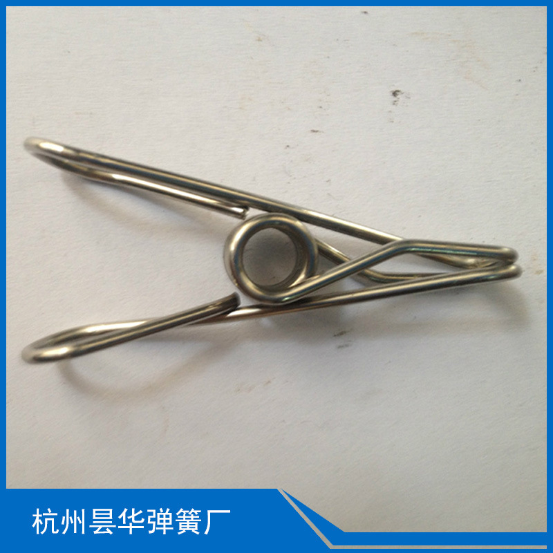 大量销售夹子弹簧 夹子弹簧 扭转弹簧 弹簧加工