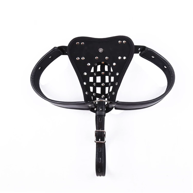 Пояс для кастрации, кожаные регулируемые мужские мужские lock underwear с черной лентой