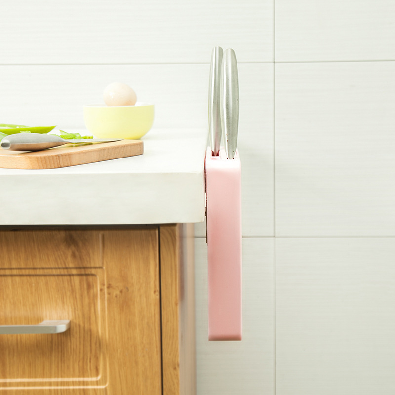 【ブランド品質保証】クリエイティブキッチン用品調理器具収納収納ツール多機能隠しナイフホルダー