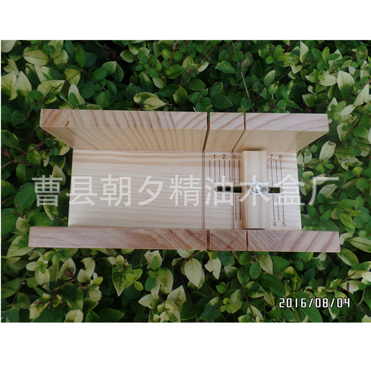 Jabón hecho a mano Jabón cortador de madera maciza doble ranura para tarjeta de corte Tabla de jabón más onda cuchillo plano con traje de fábrica Nuevo producto